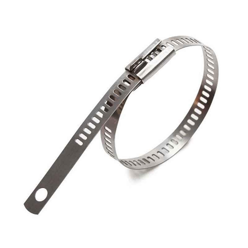 Aftec 7x610mm Non-Magnetic Stainless Steel Multi Lock Cable Tie, ACTI 7-610 ML