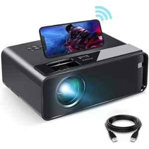Yoton W13 7000 lm 1080p Wi-Fi Mini Projector with 200 inch Large Screen
