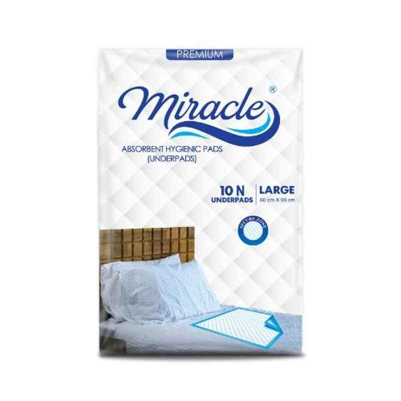 Miracle 20 Pcs 90x60cm Underpads, MU-12 (Pack of 12)
