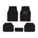 Elegant Carry 5 Pcs Polypropylene Black Carpet Car Floor Mat Set for Maruti Suzuki Alto 800