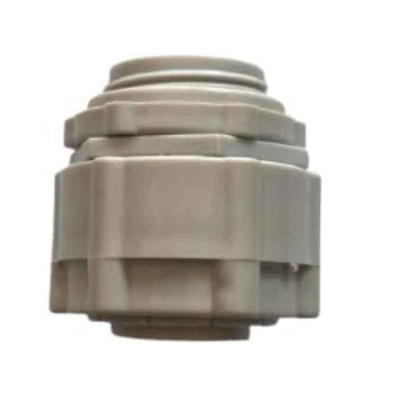 Reliable Electrical 20mm PVC Grey Electrical Pipe Conduit Adaptor