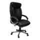 Caddy PU Leatherette Black Adjustable Office Chair with Back Support, DM 60