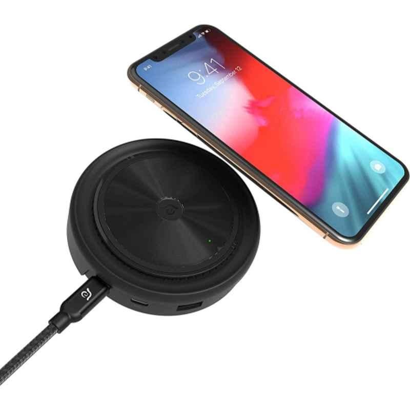 Adam Elements CASA Hub-07 Black Wireless Charger, AAPADHUBO7BK