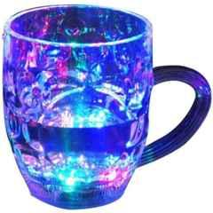 LED Glass Cup for Parties, Celebrations, Bar & Home Use