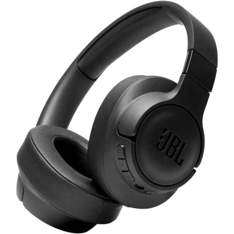 JBL 50hrs Black Wireless Active Noise Cancelation Bluetooth Headphone, JBL-T760NC-BLK