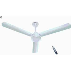 Airelec Gloria Stylo 28W 350rpm 5 Star Pearl White 3 Blade BLDC Ceiling Fan with Remote & 2 Year Warranty, Sweep: 1200 mm