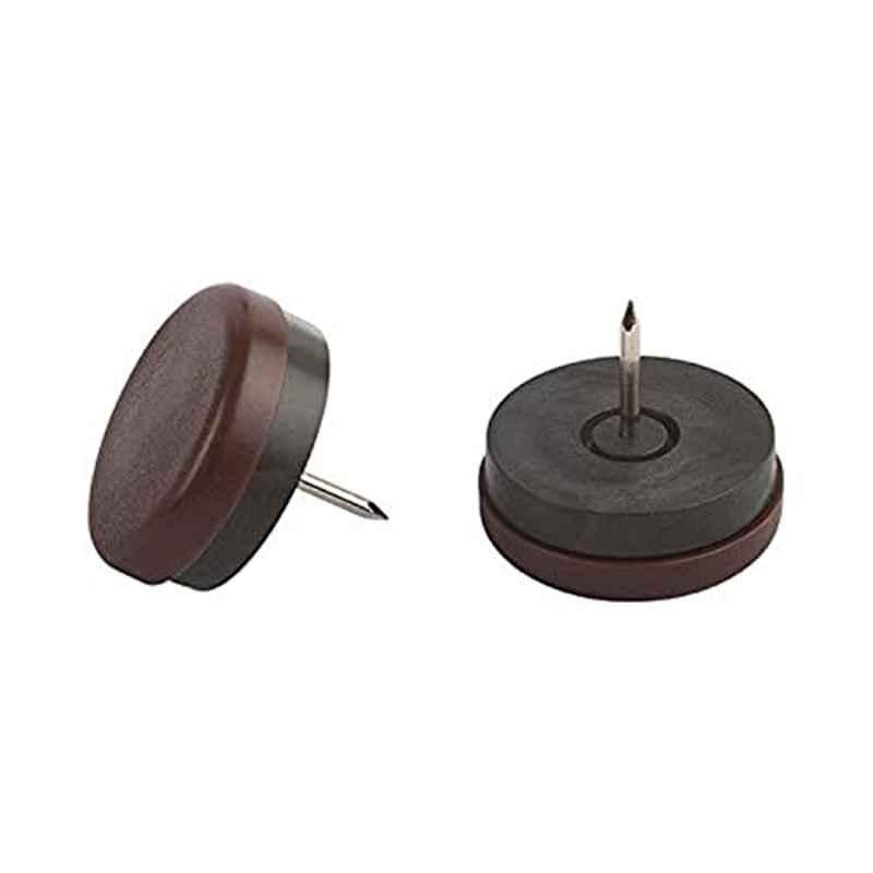 Fix-O-Moll 30mm Brown Plastic Slider Wood Pin
