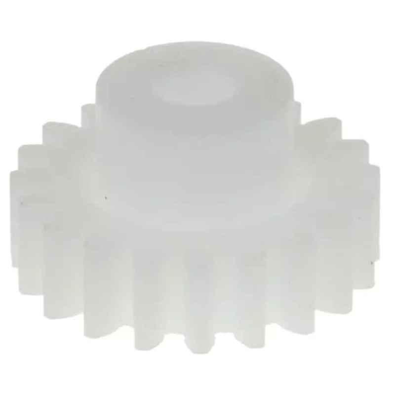 Rs Pro Pom 20 Teeth Spur Gear, 1 Module, 5 Mm Bore Dia, 20 Mm Pitch Dia, 11-7 Mm Hub Dia 5217506, RS -5W0VI8