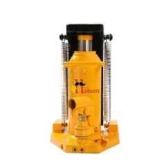 Hukums 10 Ton Steel Yellow Heavy Duty Hydraulic Toe Jack Lifter