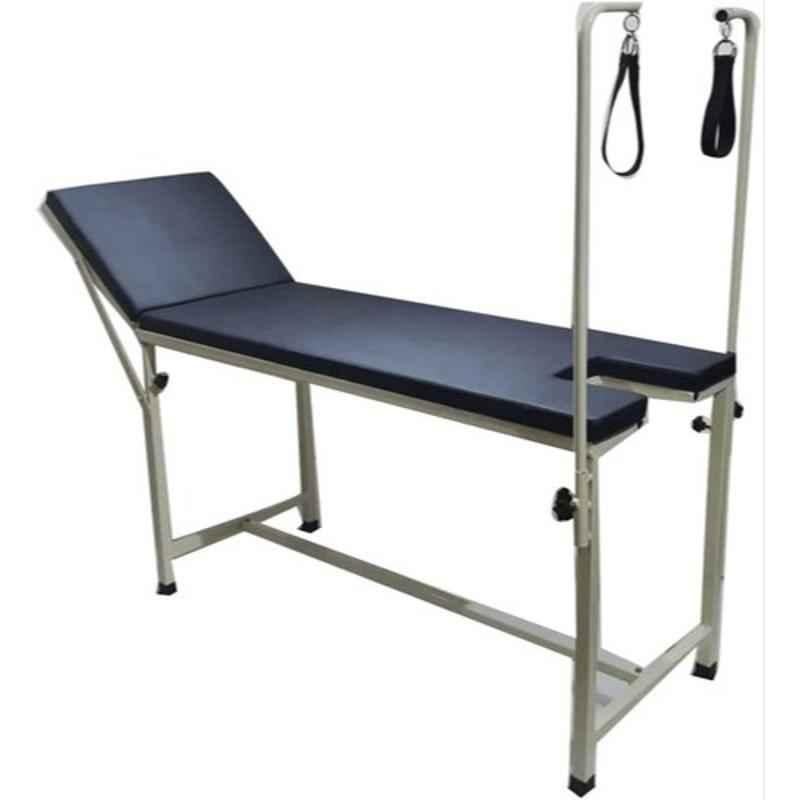 Aar Kay 180x60x46cm Two Section Gynaec Examination Table with Back Rest