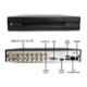 CP Plus 16 Channel Full HD CP Plus DVR with Usewell Accessories, CP-UVR-1601F1-HC(UW)