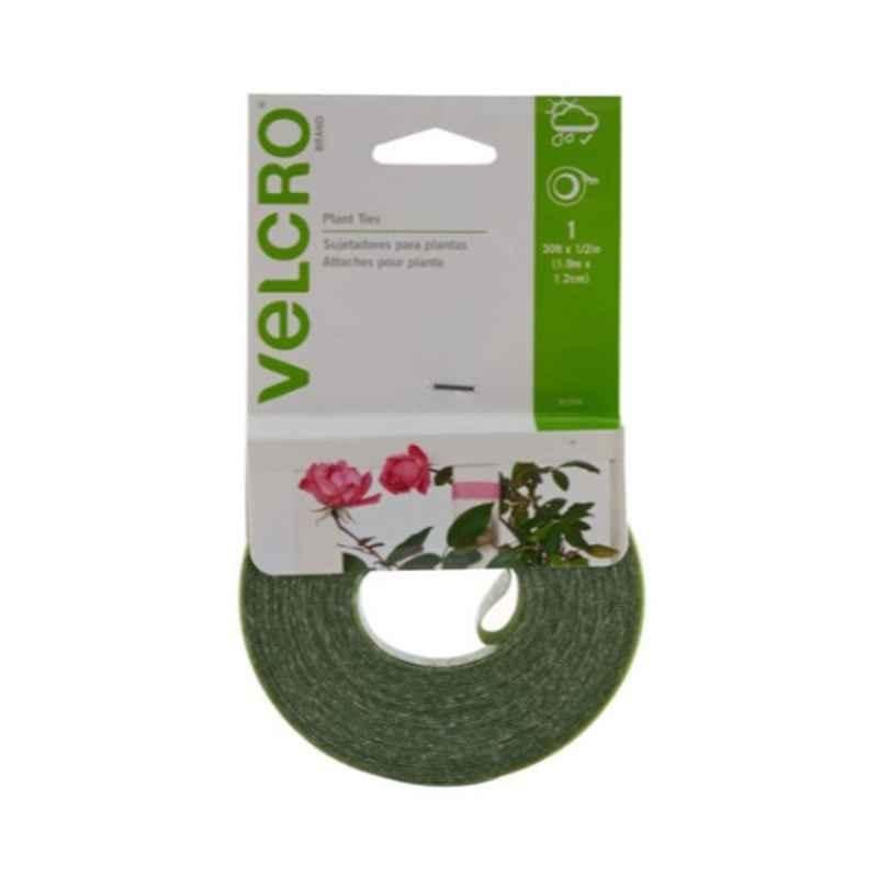 Velcro 1.9x1.2cm Green Plant Ties, 149630