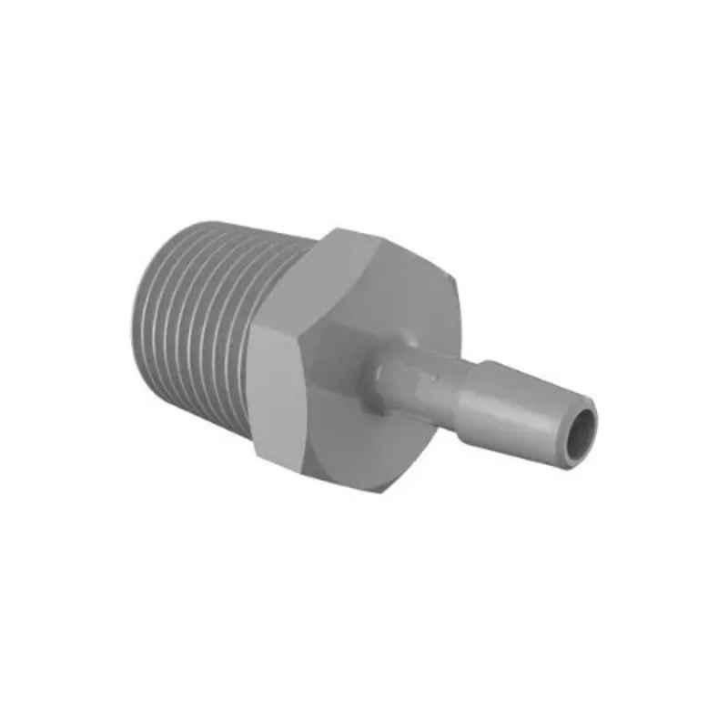 Lab Plus PVDF Barb Adapter with NPT Thread, LP-1214