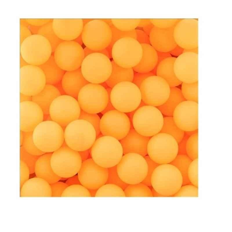 Forgesy Plastic Orange Table Tennis Ball (Pack of 100)