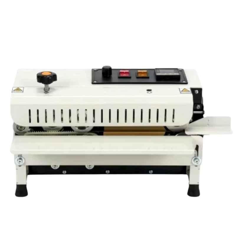 Universal Seal FR 400 6-10mm Metal Grey Mini Continuous Band Heat Sealing Machine