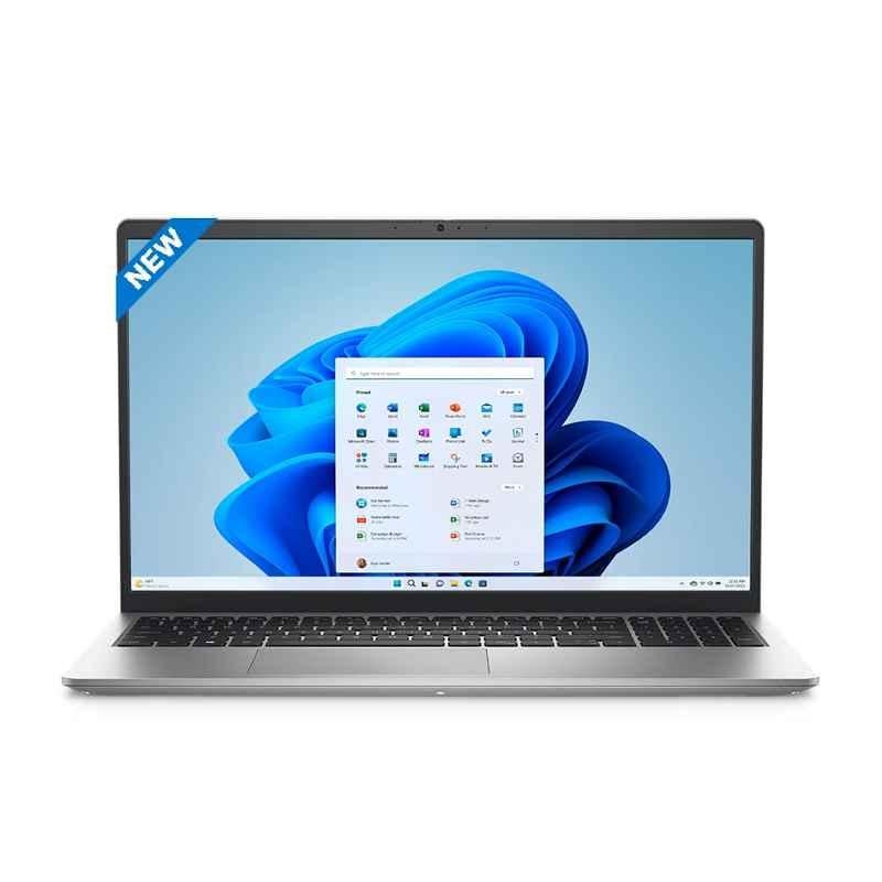Dell Inspiron 15 3520 Silver Laptop with 12th Gen Intel Core i5-1235U/8GB/1TB HDD+56GB SSD/Win 11 & FHD WVA AG 15.6 inch Display, D560917WIN9S