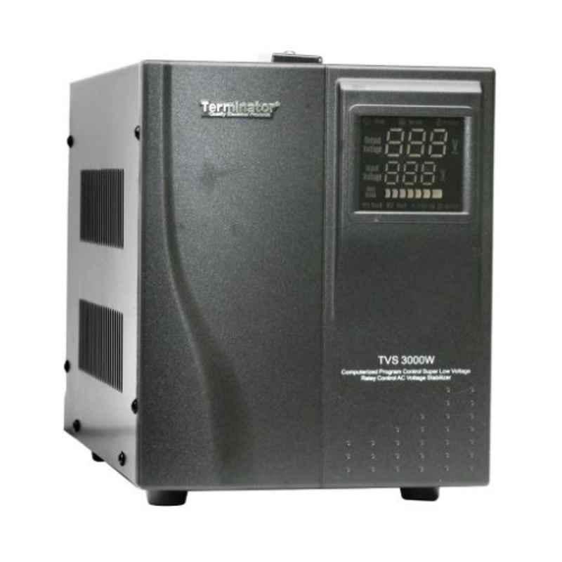 Terminator 3000W Digital Dual Voltage Regulator Stabilizer, TVS 3000W