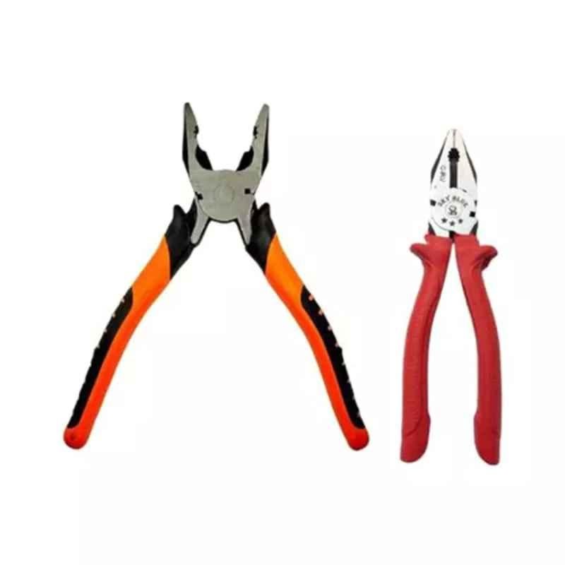 Sky Blue 2 Pcs 7.8 inch Lineman Plier Combo, SBE_PLIER_COMBOS_COMBO_387