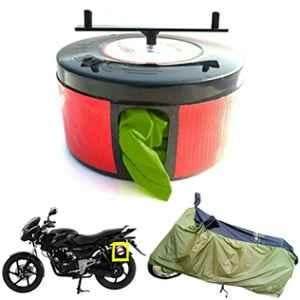 Bike Blazer Military Green Nylon Taffeta Universal Size Semi-Automatic Bike Body Cover for Bajaj Pulsar 150/180, Pulsar 180F & Pulsar NS160
