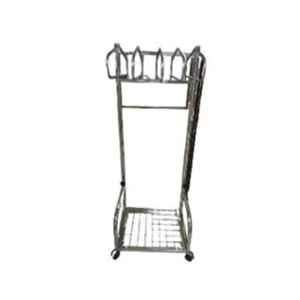 Acme Stainless Steel Floor Mounted Lead Apron Stand, Acme-1057F