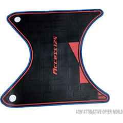 AOW Tow Wheeler Foot MAT (RED) Type A-11 for Suzuki Access 125 CC N/M