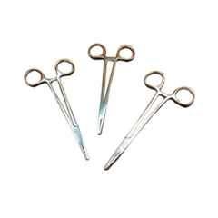 Forgesy 3 Pcs 4,6 & 8 inch Stainless Steel Silver Needle Holder Set
