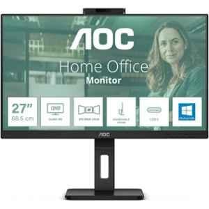 AOC 27 inch 2560x1440p Black LCD Monitor with 4ms Response Time with USB, Q27P3CW