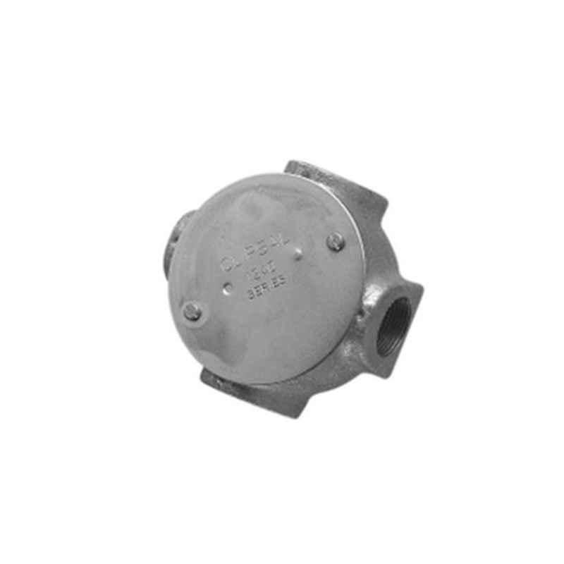 Clipsal 85mm Silver Lid Junction Box, E240L-1