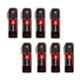 Besafe Forever 60ml Black Max Protection Self Defense Pepper Spray, BE-BPS-801 (Pack of 8)