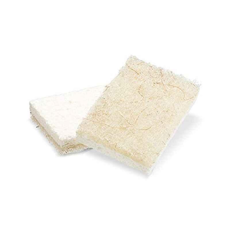 Full Circle Cellulose Natural Scrubber Sponge (Pack of 2)