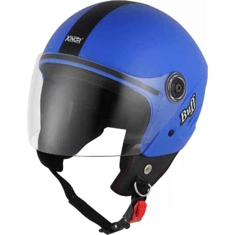 Xinor Buff Medium Eco Blue Open Face Helmet