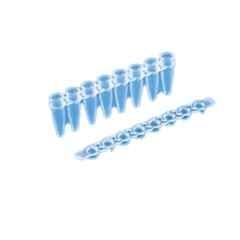 Tarsons Maxiamp 0.2ml White Tubes Strips with Cap, 610070