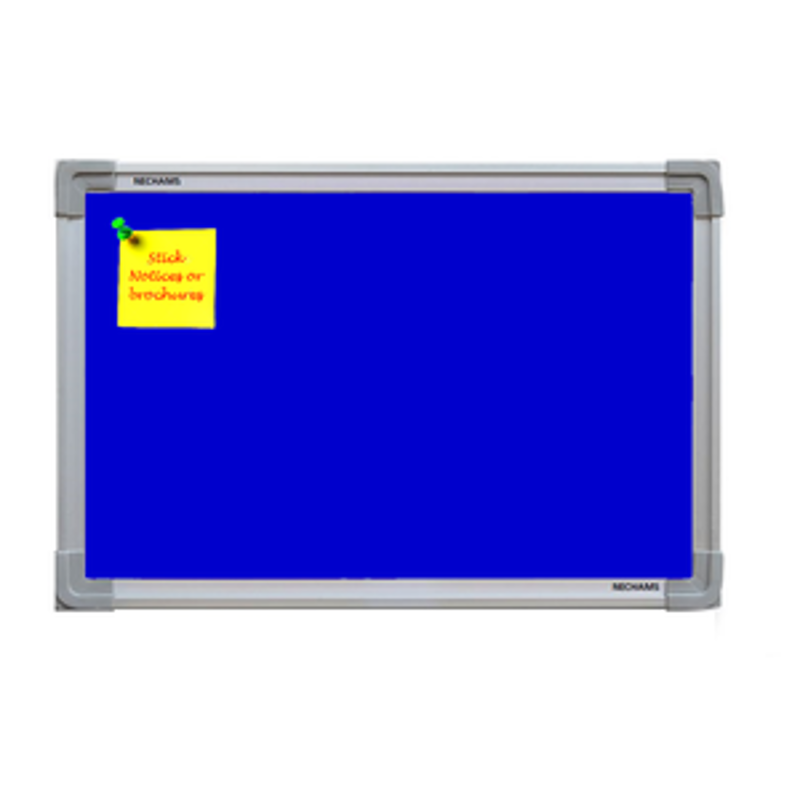 Nechams Notice Board Economy Combo Color Blue NBBLU32TF