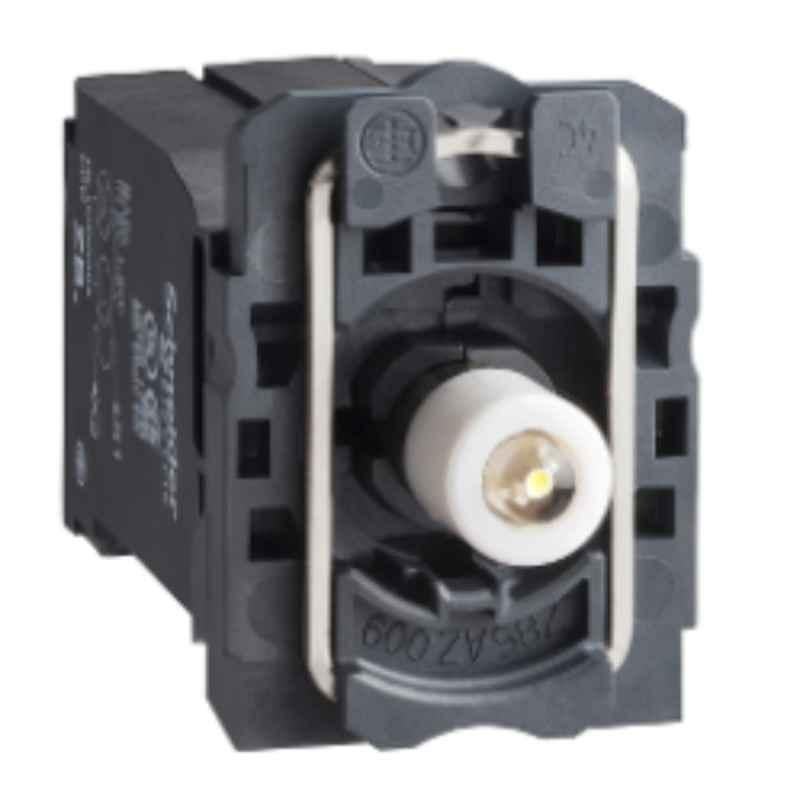 Schneider Harmony 400V Red Light Block with Body Fixing Collar & BA9S LED Bulb, ZB5AV5D4