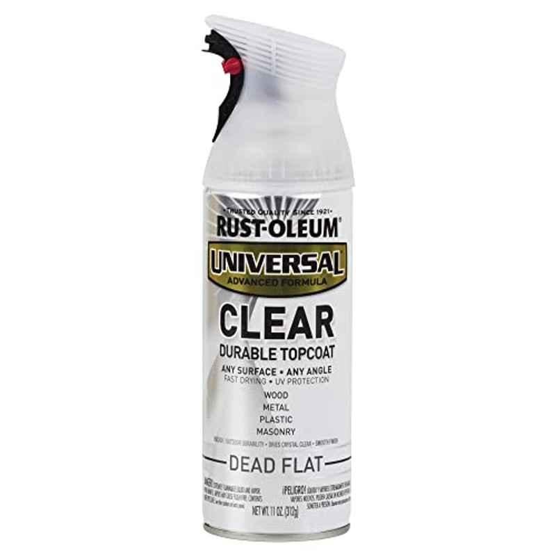 Rust-Oleum Universal 11 Oz Clear 302151 Dead Flat Surface Spray Paint