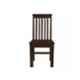 Angel Furniture 2 Pcs 39x18x18 inch Walnut Semi Glossy Finish Wood Sitting Chair Set, AC-20