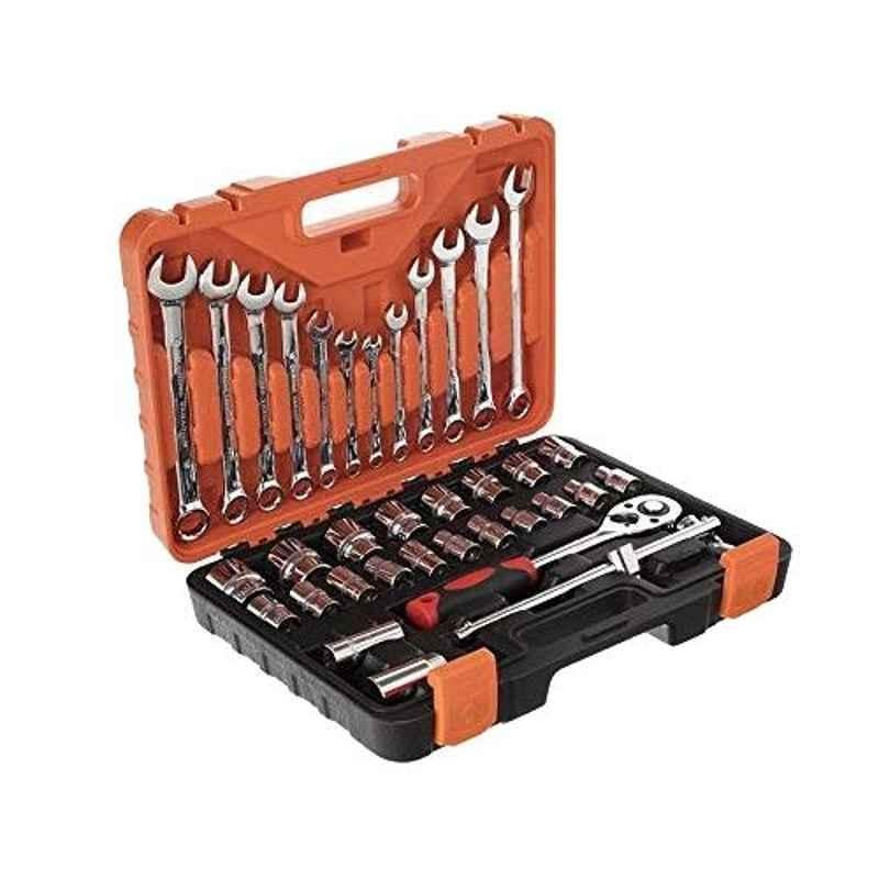 Krost 37 Pcs Professional Socket Ratchet Combination Spanner Set with Wrench Tool Kit