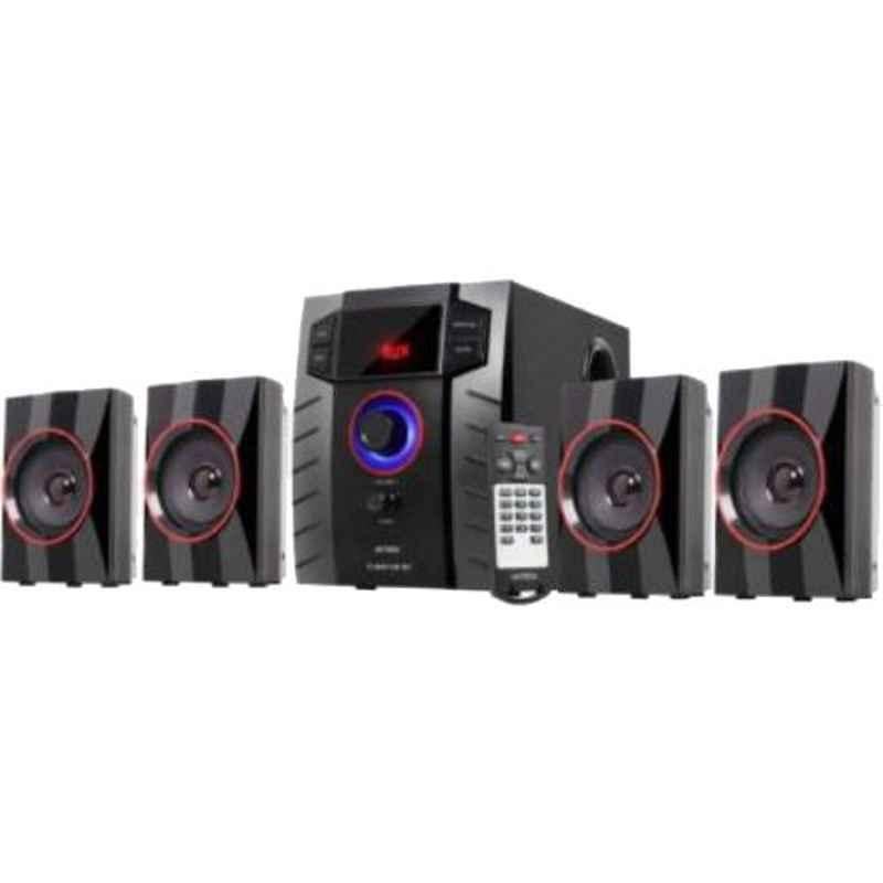 Intex 4.1 XV 3005 TUFB 4.1 Channel Black Multimedia Speaker with USB, TF, FM & Remote Control