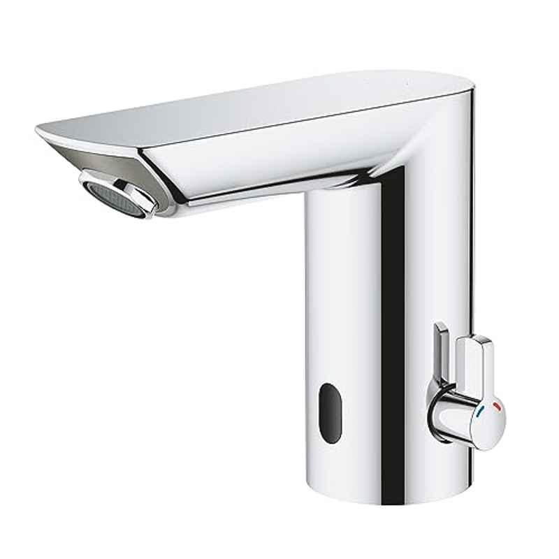 Grohe 1/2 inch Ceramic Chrome Infra-red Electronic Basin Faucet Tap with Mixing Device Temperature Limiter, 36451000