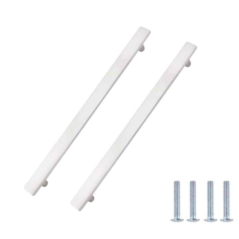 Atom PHS08 18 inch Silver Satin Finish Stainless Steel Pull Handle (Pack of 2)