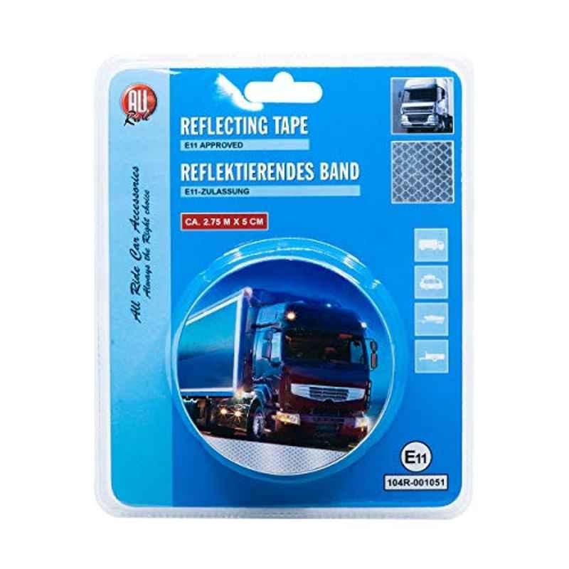 All Ride 5cm 2.75m Silver Reflective Tape, 15933