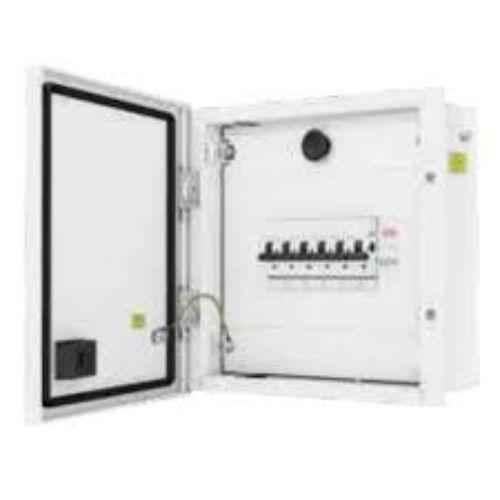Buy L&T 8 Ways Metal Door IP43 TPN Distribution Board, DBTPN008DD