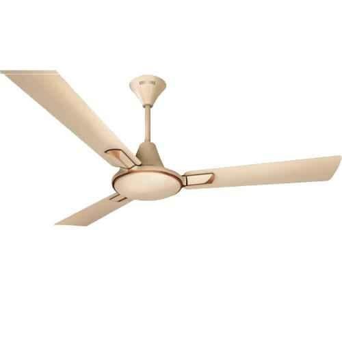 Champagne Gold Ceiling Fan, Sweep 