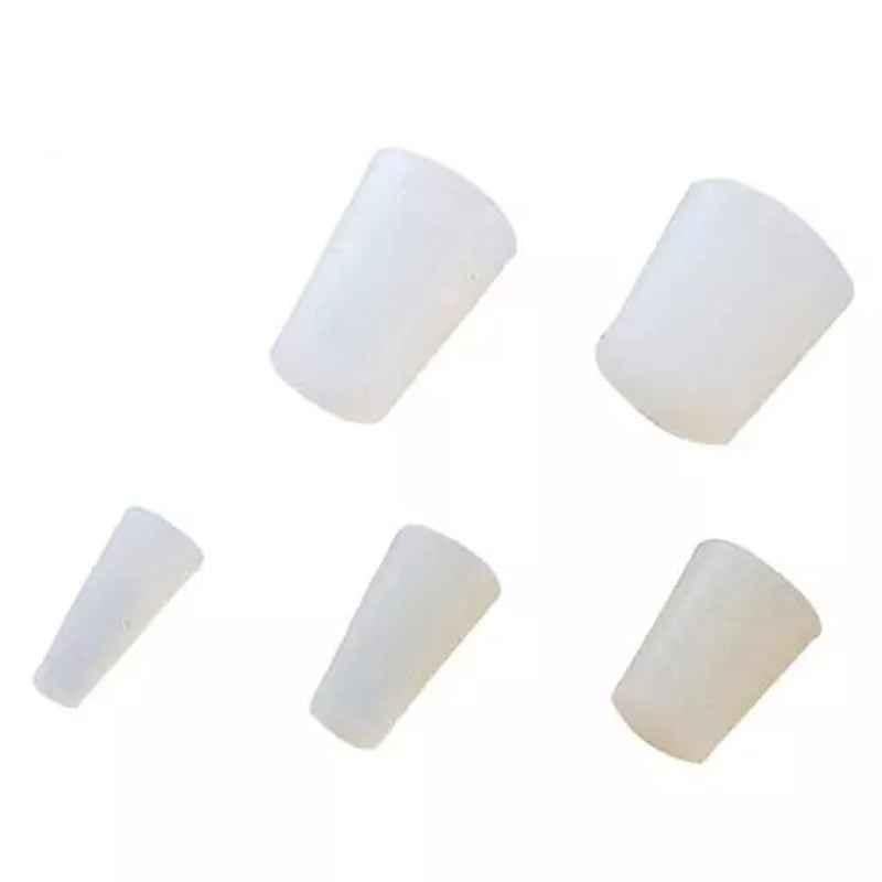 Lab Plus Ultra Small Silicone Plug 12x9.5x17mm, LP-8002 (Pack of 10)