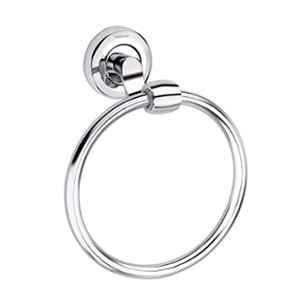 Aligarian Stainless Steel Chrome Finish Wall Mounted Round Towel Ring