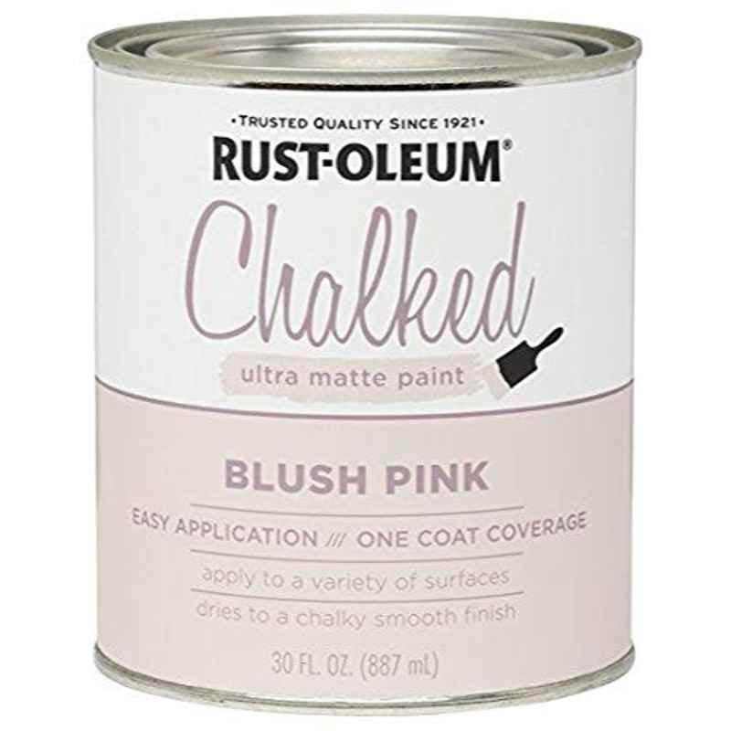 Rust-Oleum Chalked 30 fl Oz Blush Pink 285142 Ultra Matt Paint