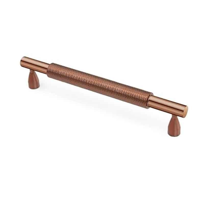 Plantex 224mm Stainless Steel Rose Gold PVD Rose Gold Finish Pull Cabinet Handle for Home & Office, APS-DTC-3910-RG-224MM