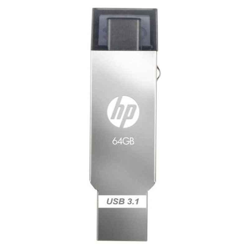 HP X304M 64GB USB 3.1 Metal Pen Drive