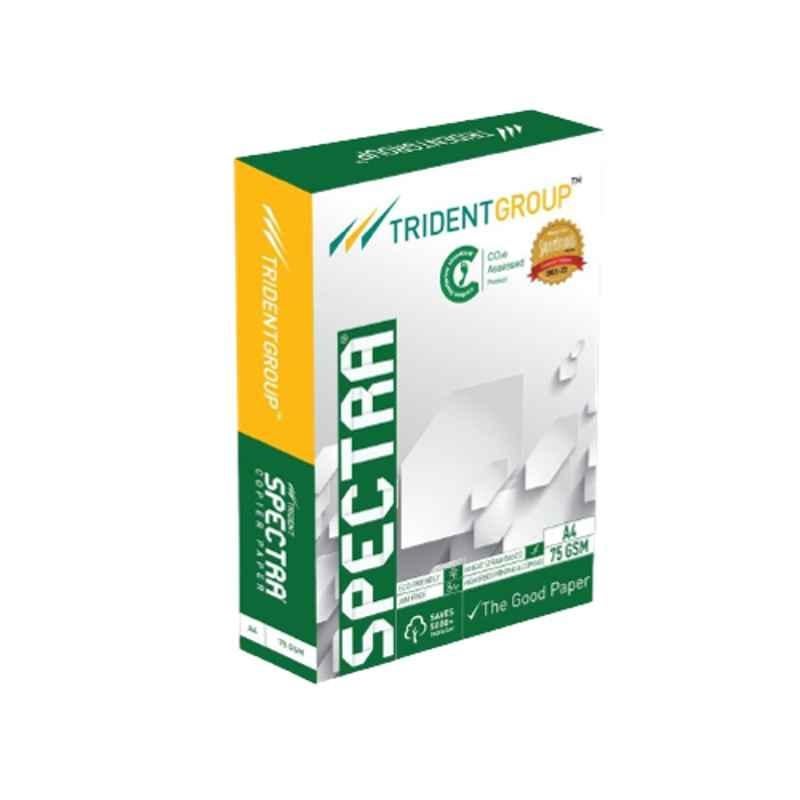 Trident Spectra A4 75 GSM 500 Sheets White Copier Paper (Pack of 10)