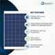 Bluebird 250W 24V Polycrystalline Solar Panel, BBS24F250
